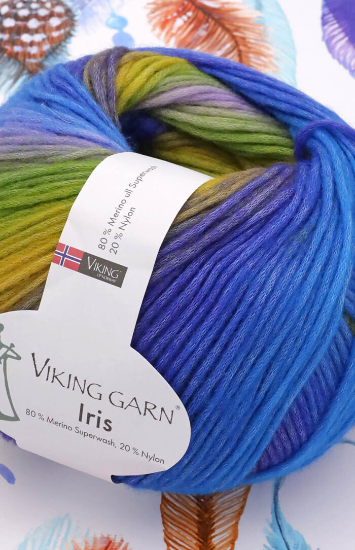 VIKING Iris (422) zielony niebieski
