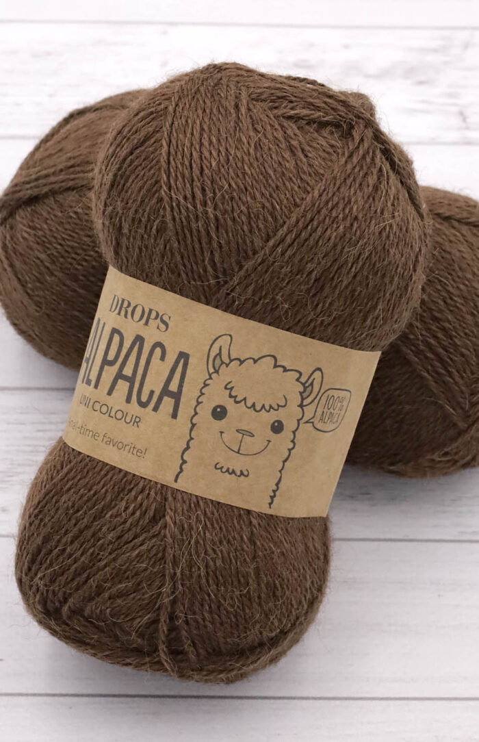 DROPS Alpaca (9042) kasztan