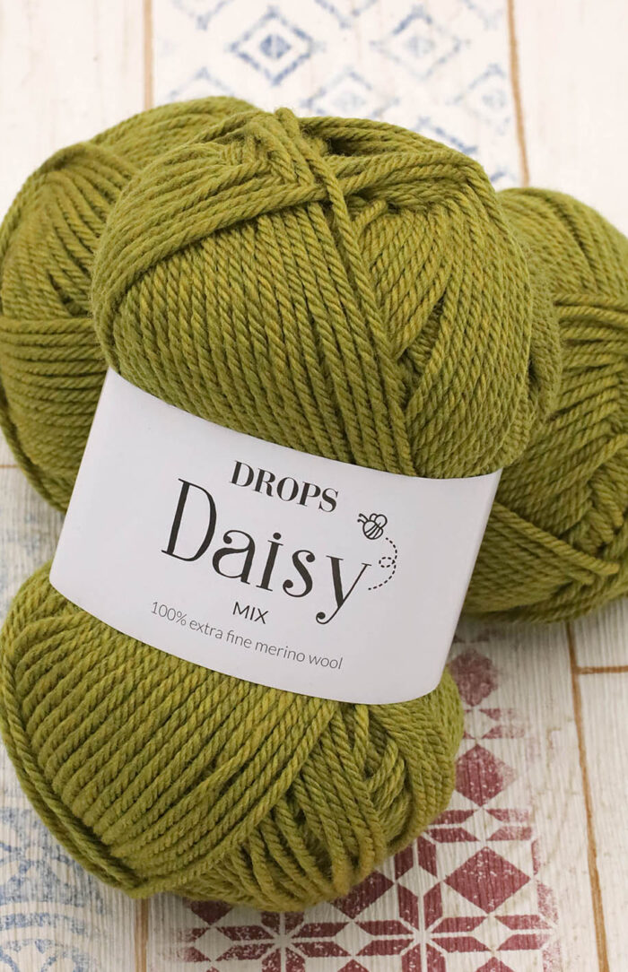 DROPS Daisy (31) mix oliwa z oliwek